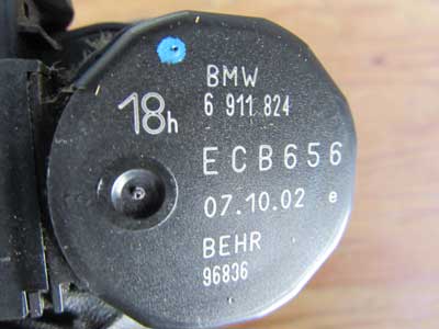 BMW Behr AC Air Conditioner Heater Actuator Right Cold Air Duct 18h 64116911824 E65 E66 745i 745Li 750i 750Li 760i 760Li3